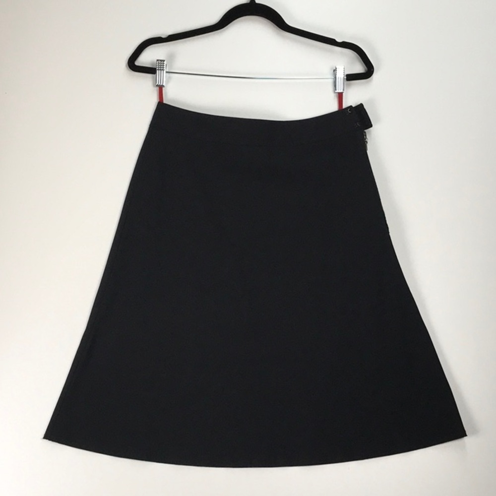 PRADA A-Line Women Black Skirt EU size 42 / US size 8.5